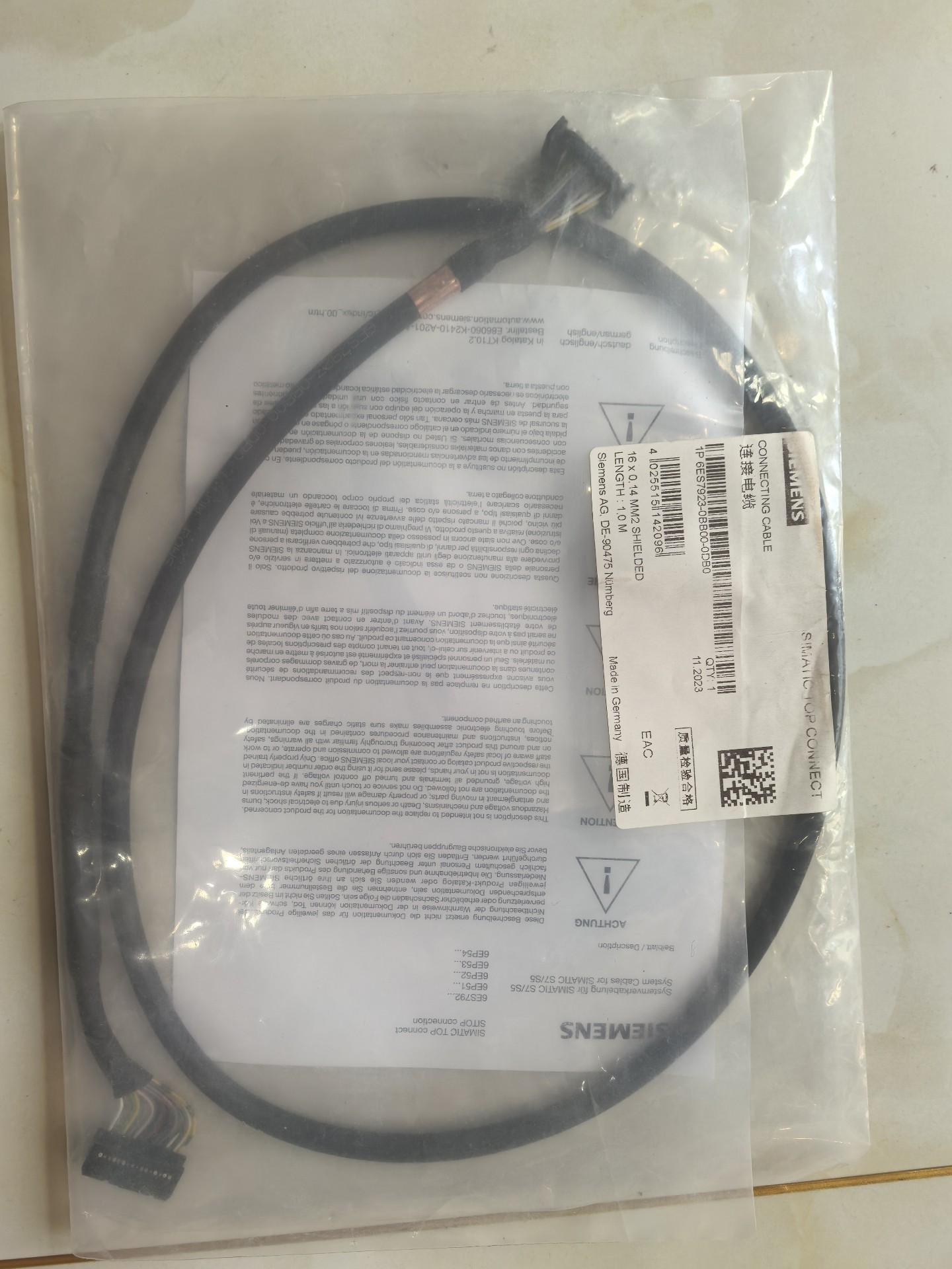Siemens 6ES7923-0BB00-0DB0 Модуль S7-300 2