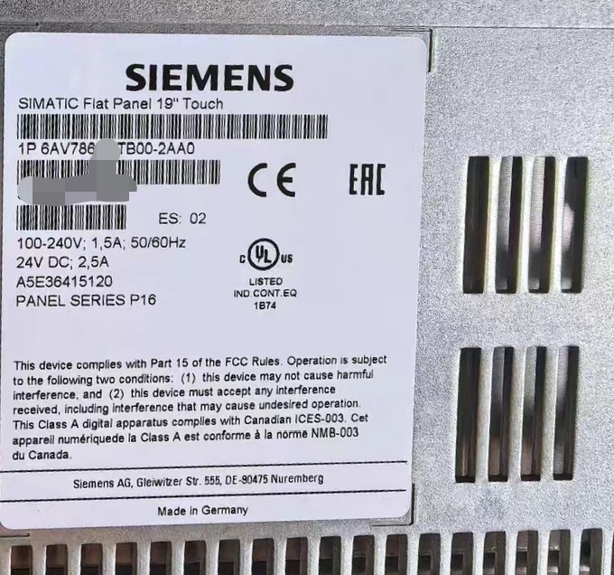 Siemens 6AV7861-2TB00-2AA0 Модуль