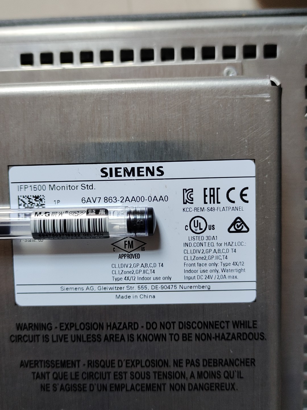 Siemens 6AV7863-2AA00-0AA0 Модуль
