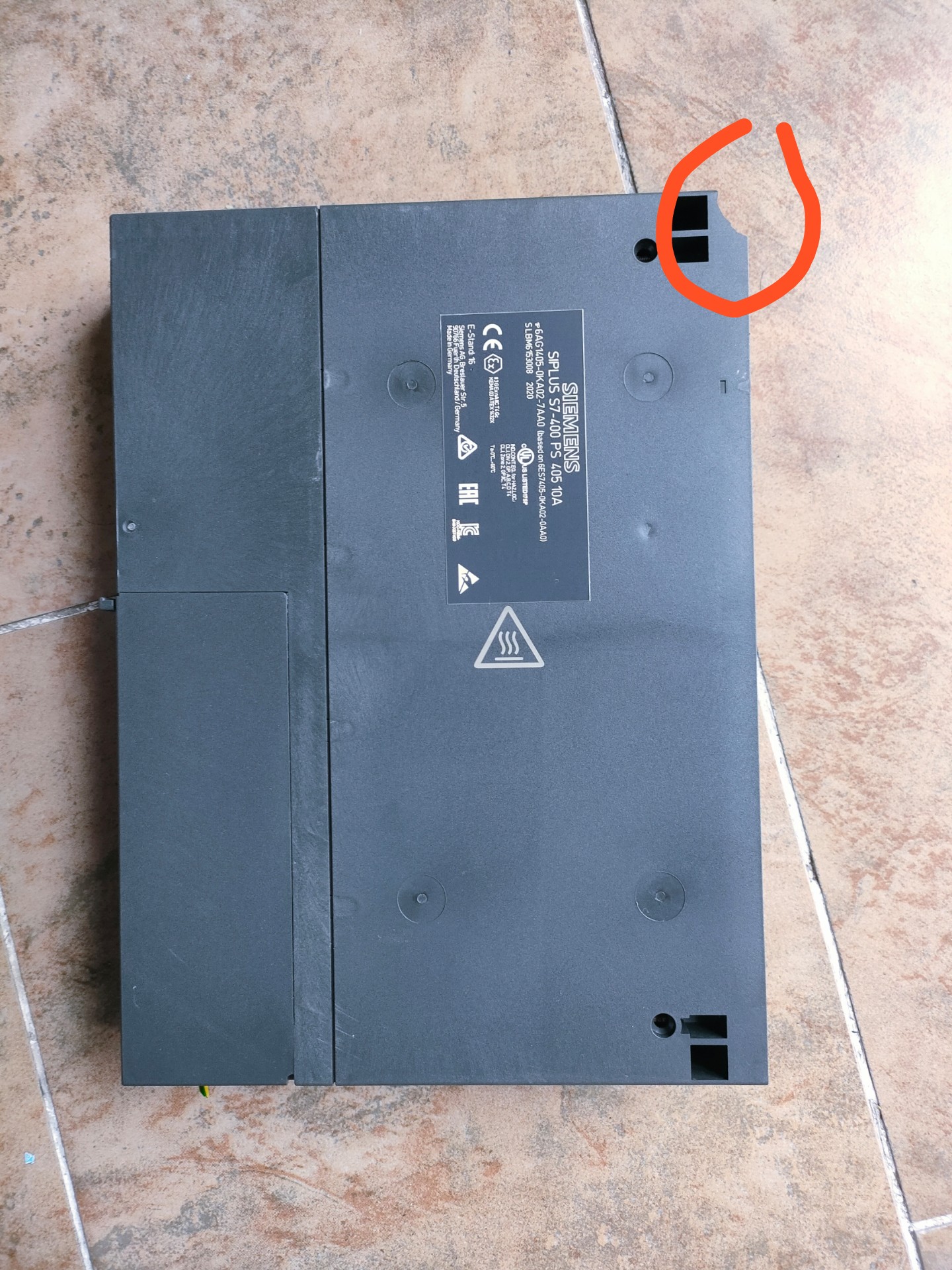 Siemens 6AG1405-0KA02-7AA0 Модуль S7-400 3
