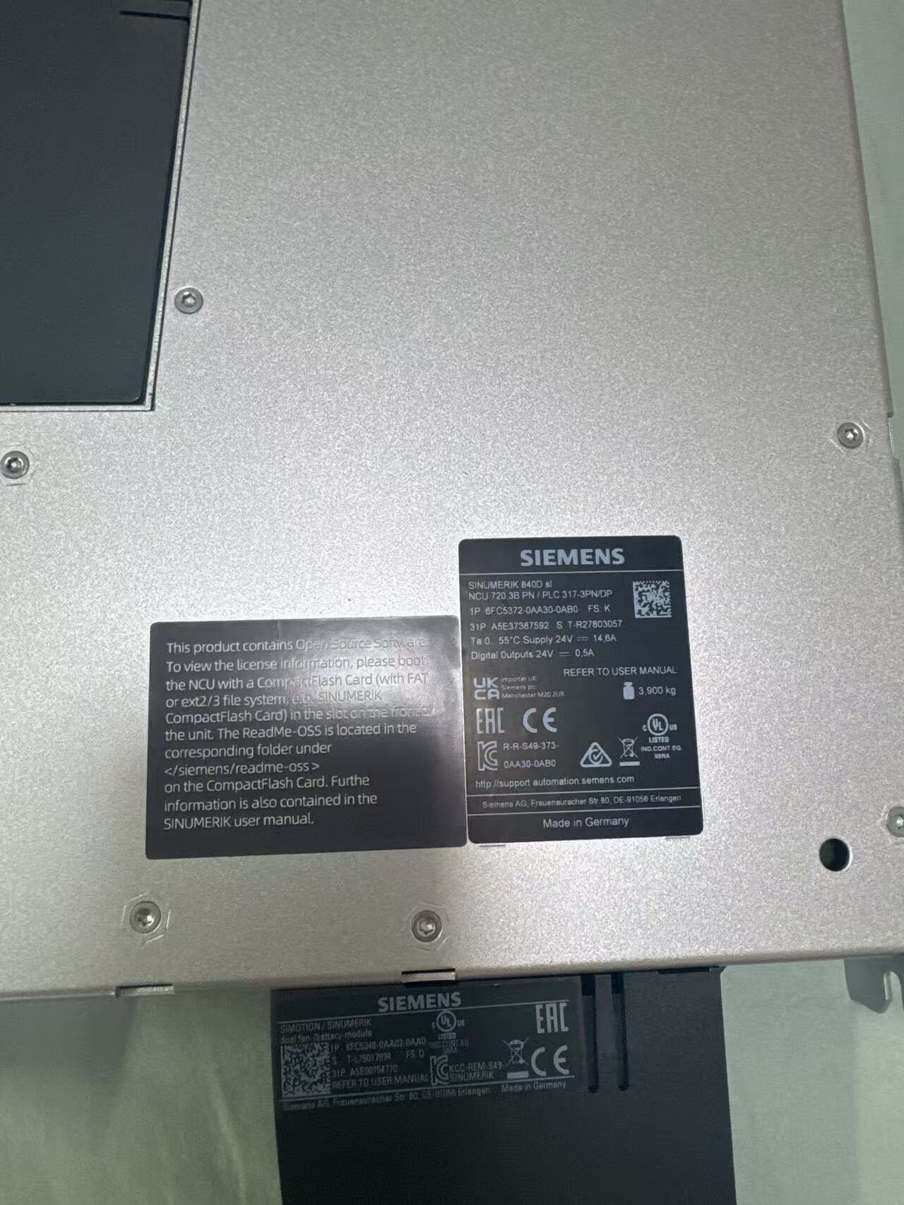 Siemens 6FC5372-0AA30-0AB0 ПЛК / Контроллеры 2