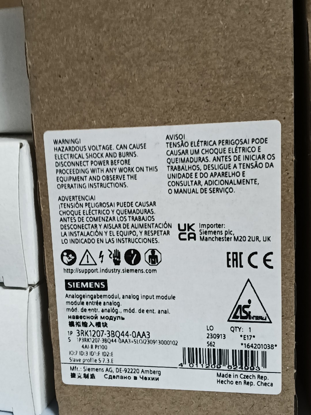 Siemens 3RK1207-3BQ44-0AA3 Модуль
