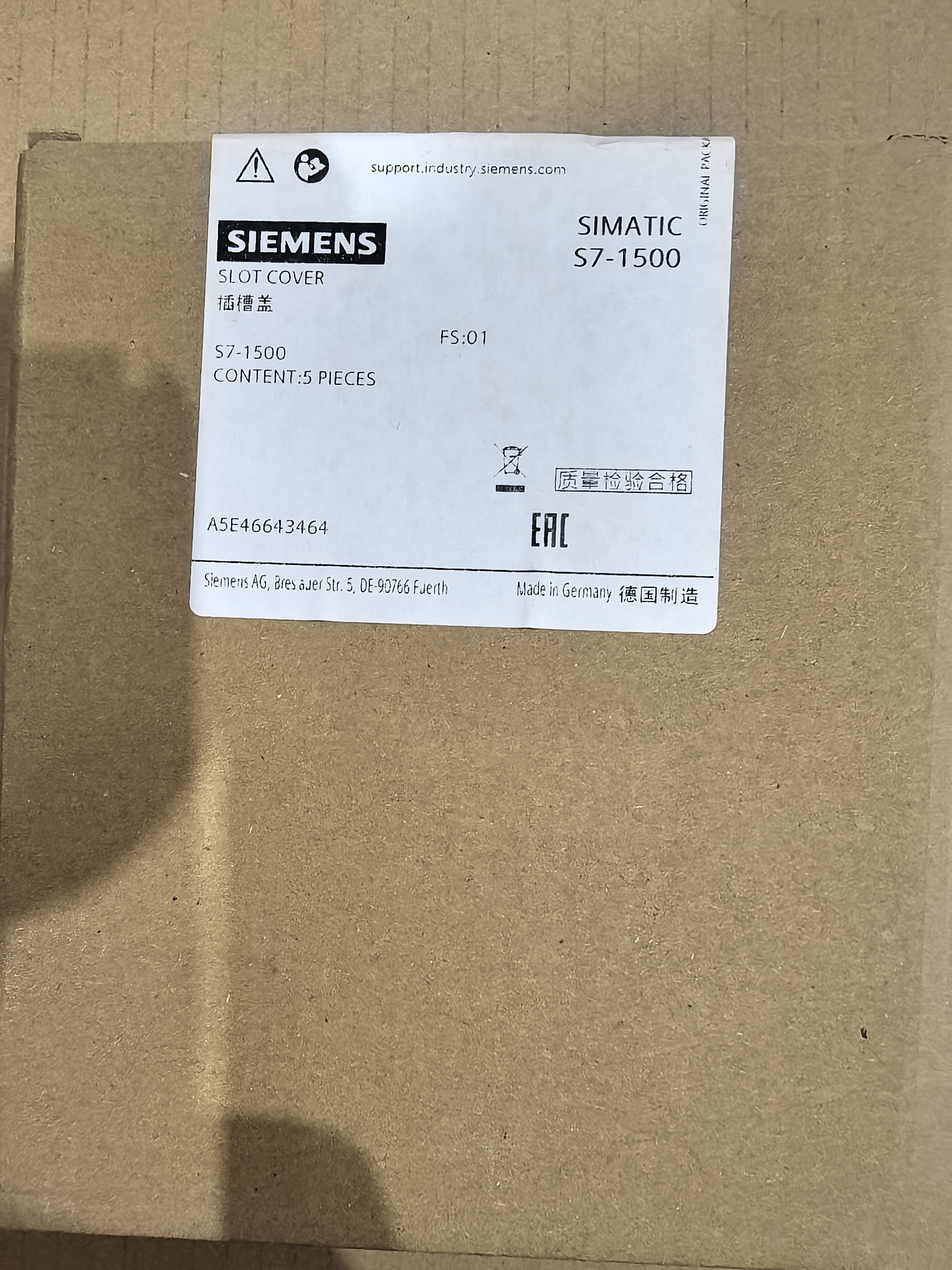 Siemens 6ES7590-0CA00-0AA0 Модуль ET-200 2