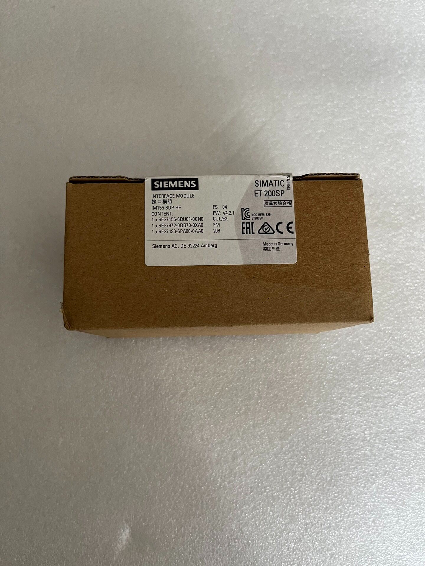 Siemens 6ES7155-6BA01-0CN0 Модуль ET-200 3