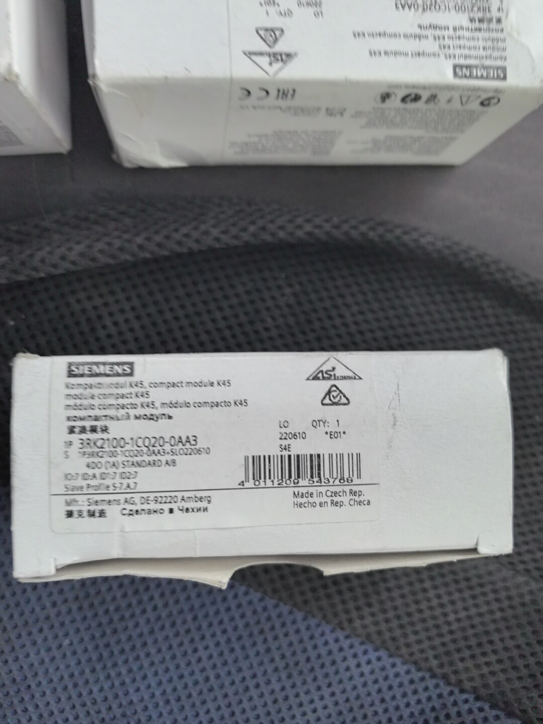 Siemens 3RK2100-1CQ20-0AA3 Модуль 2