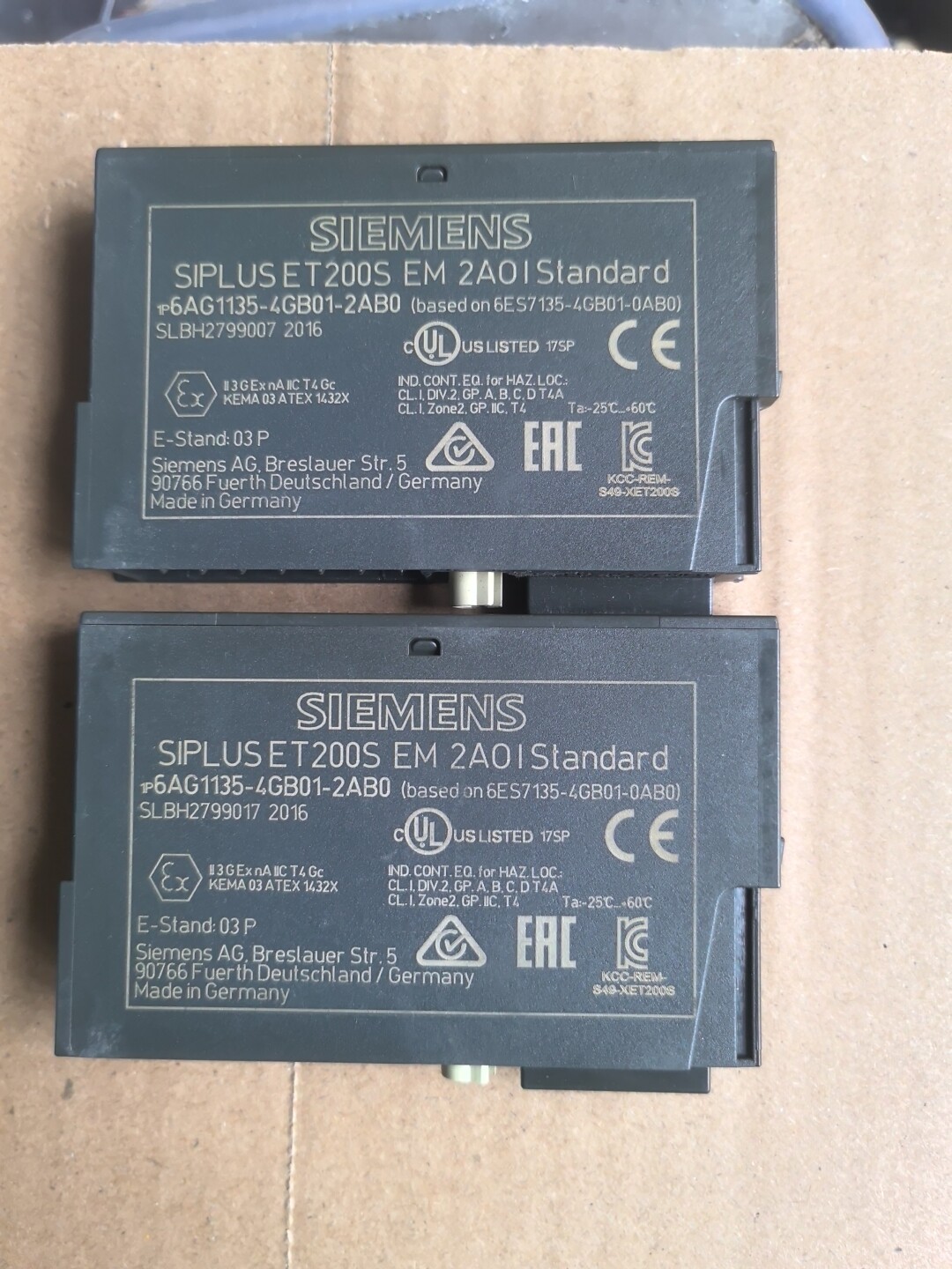 Siemens 6AG1135-4GB01-2AB0 Модуль ET-200