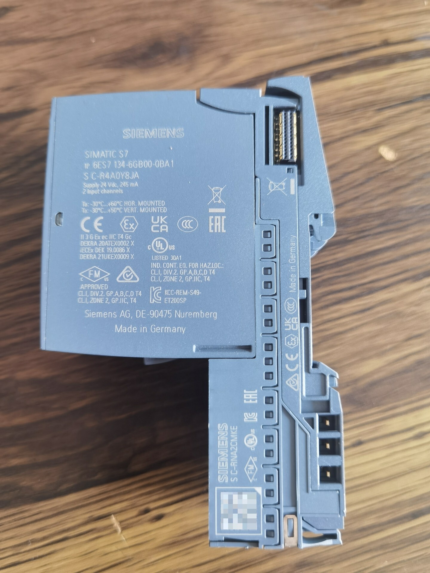 Siemens 6ES7134-6GB00-0BA1 Модуль ET-200