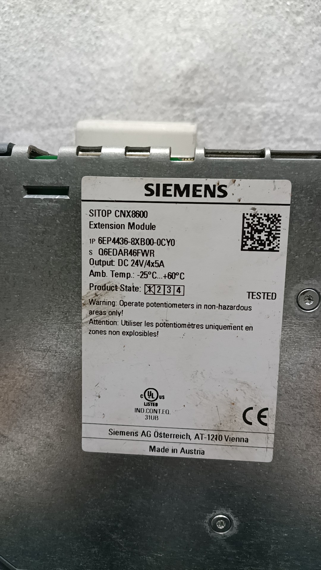Siemens 6EP4436-8XB00-0CY0 Модуль 4