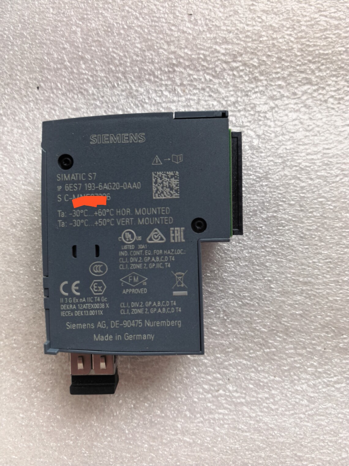 Siemens 6ES7193-6AG20-0AA0 Модуль ET-200