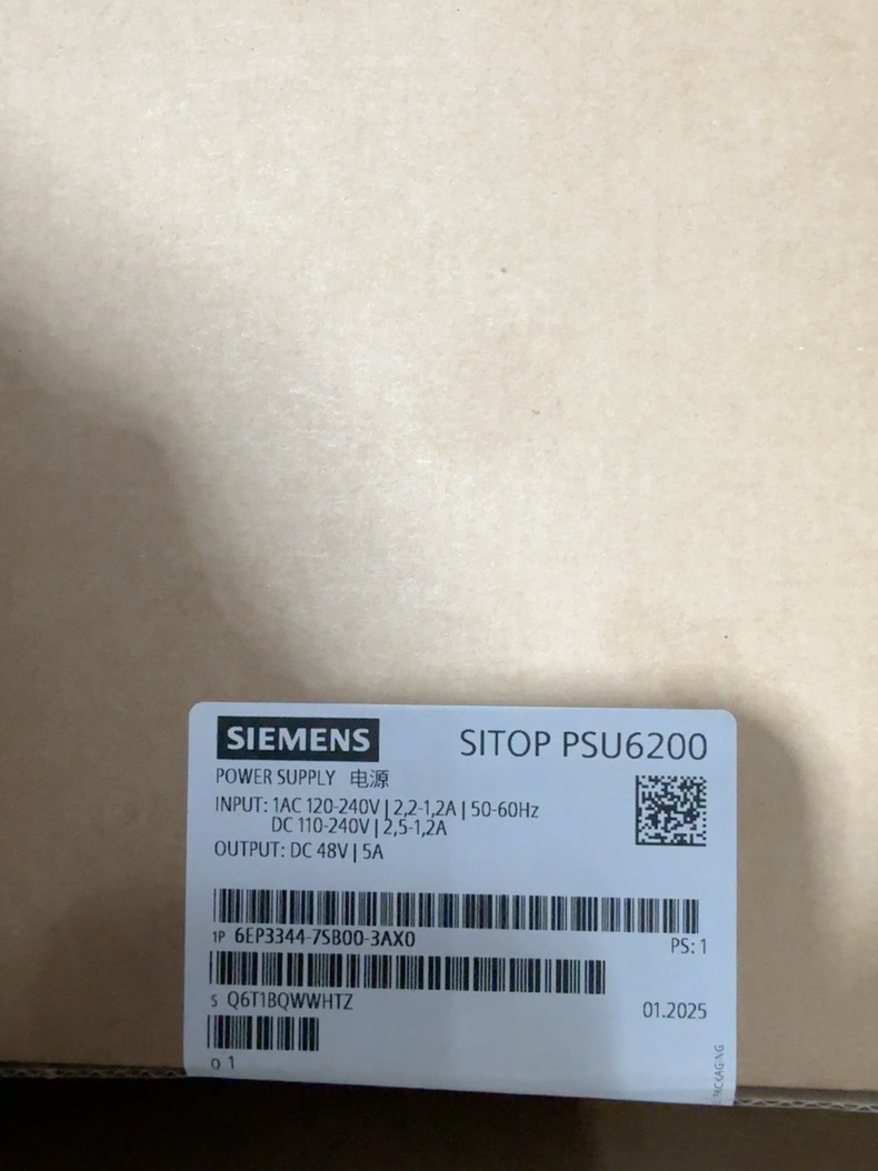 Siemens 6EP3344-7SB00-3AX0 Источник питания переменного тока