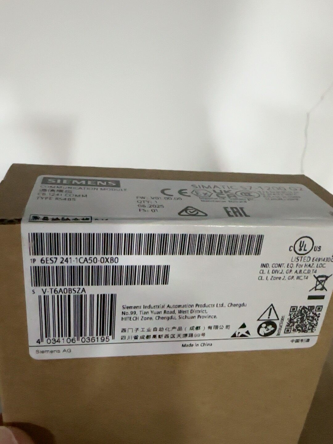 Siemens 6ES7241-1CA50-0XB0 Модуль S7-1200