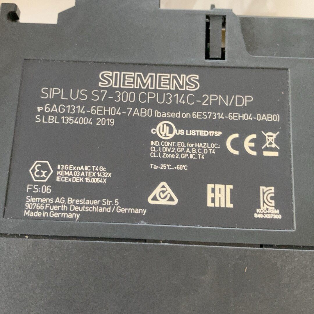 Siemens 6AG1314-6EH04-7AB0 Модуль S7-300