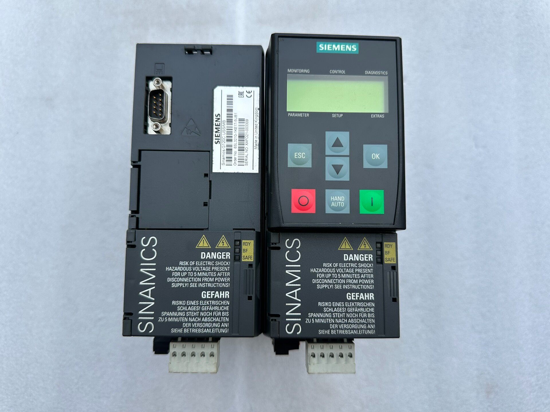Siemens 6SL3210-1KE17-5UB1 Преобразователь частоты