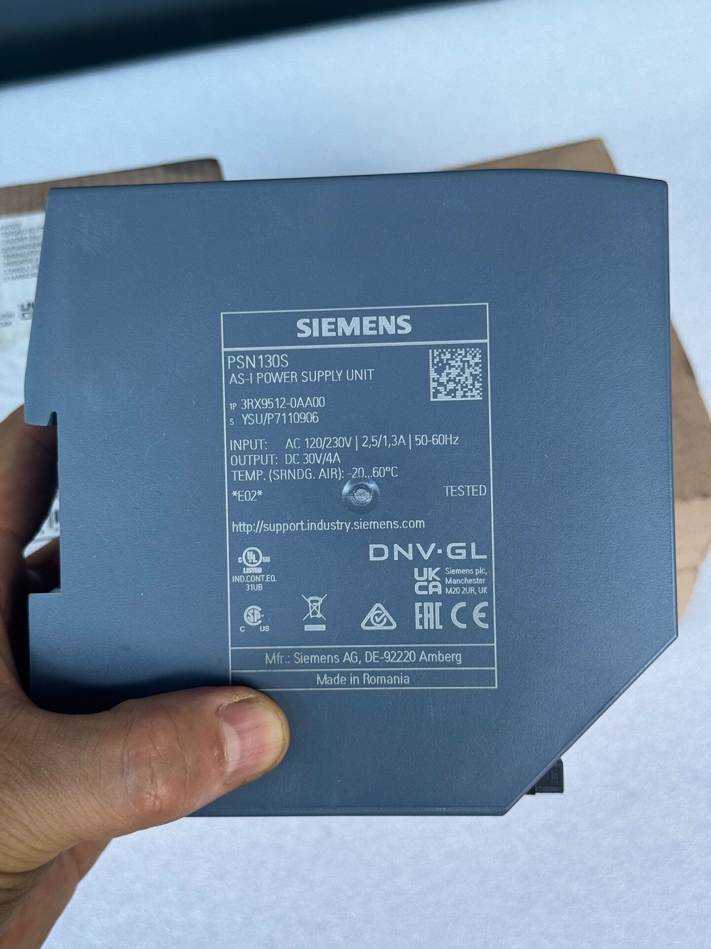 Siemens 3RX9512-0AA00 Источник питания 2