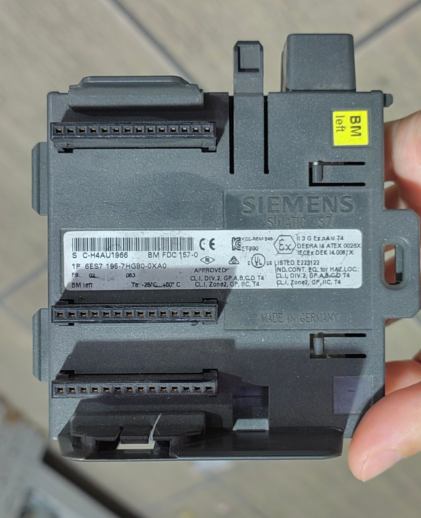 Siemens 6ES7195-7HG80-0XA0 Модуль