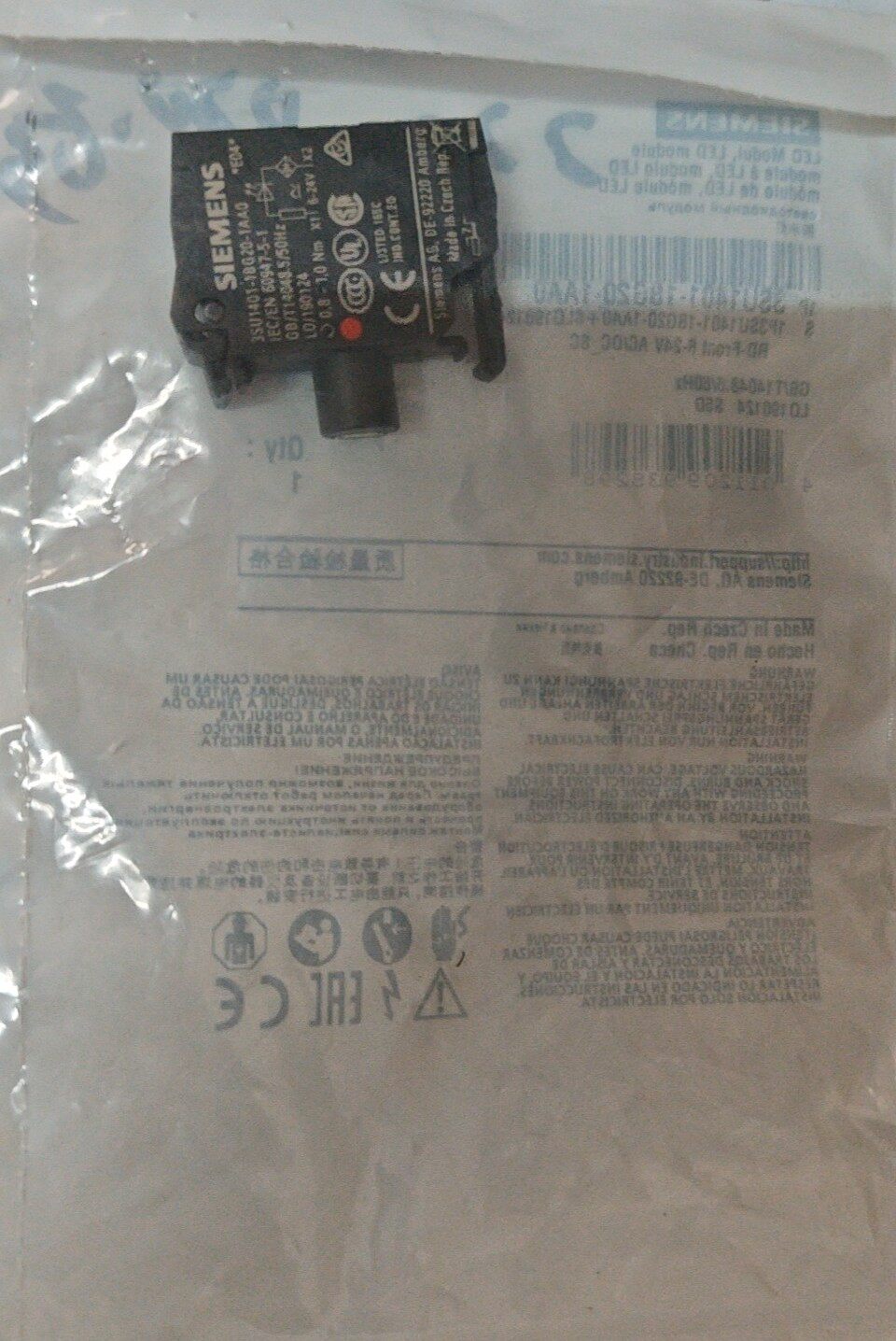 Siemens 3SU1401-1BG20-1AA0 Модуль 2