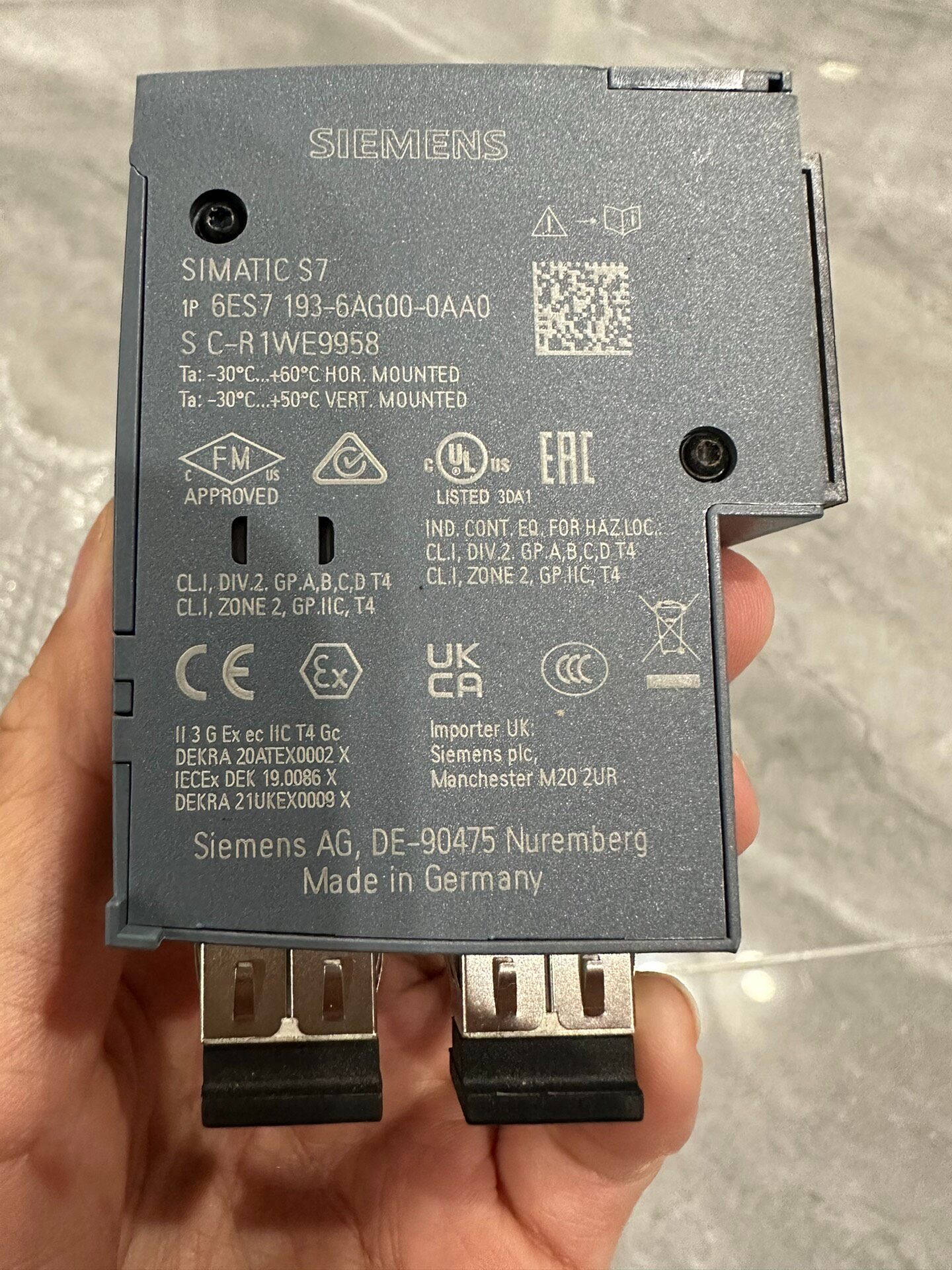 Siemens 6ES7193-6AG00-0AA0 Модуль ET-200
