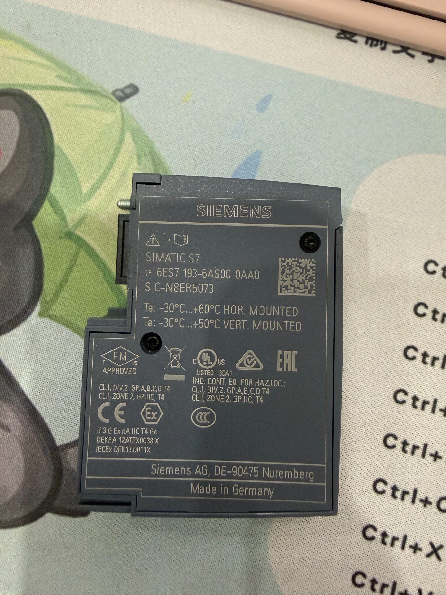 Siemens 6ES7193-6AS00-0AA0 Модуль ET-200