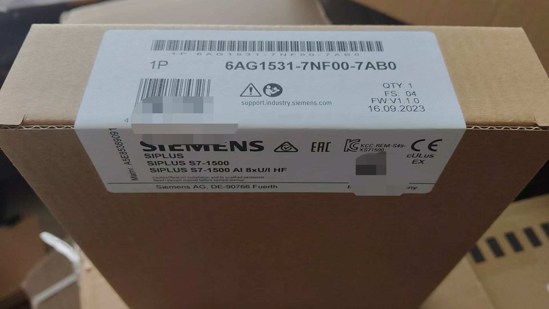Siemens 6AG1531-7NF00-7AB0 Модуль S7-1500