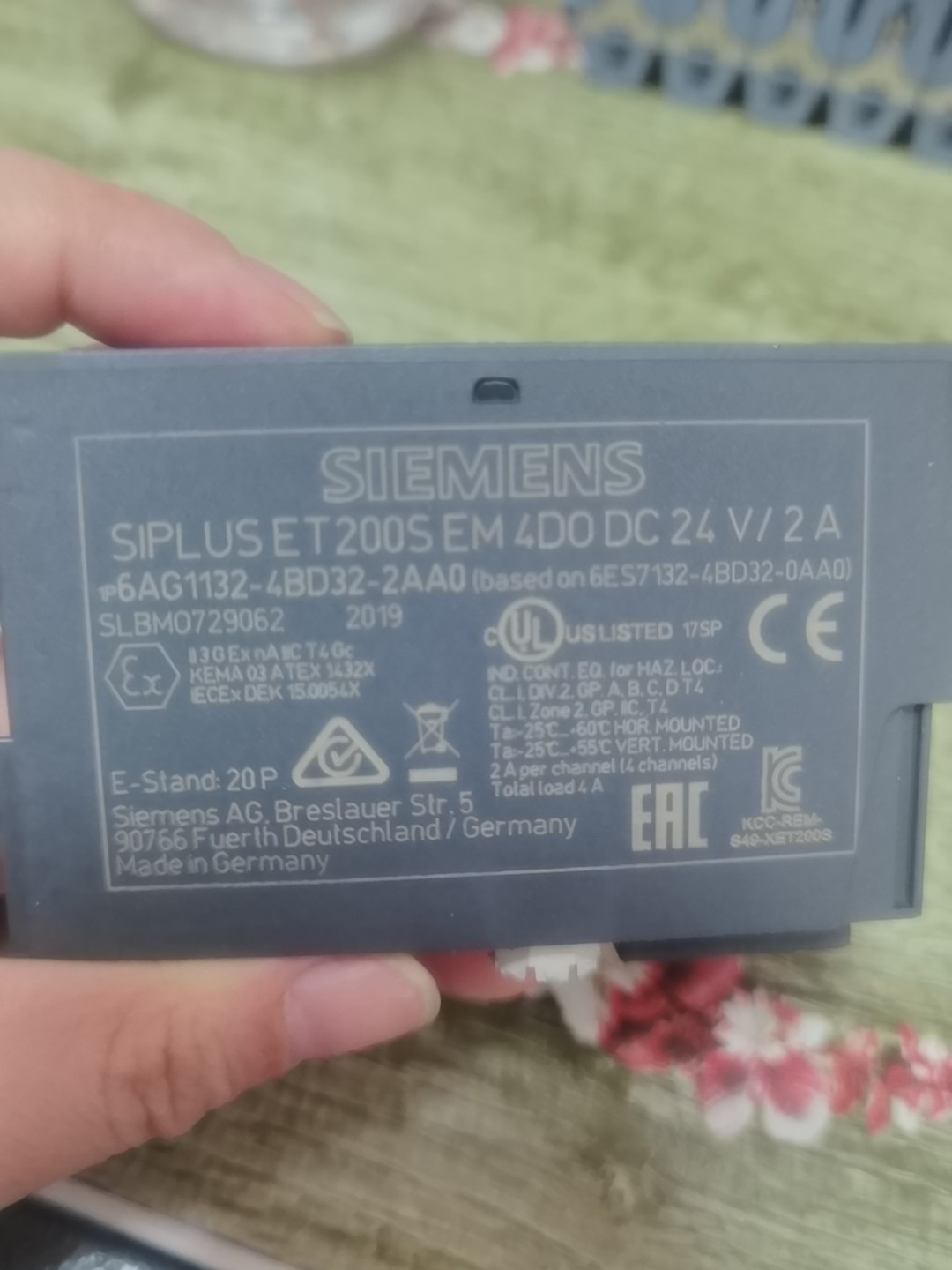 Siemens 6AG1132-4BD32-2AA0 Модуль ET-200