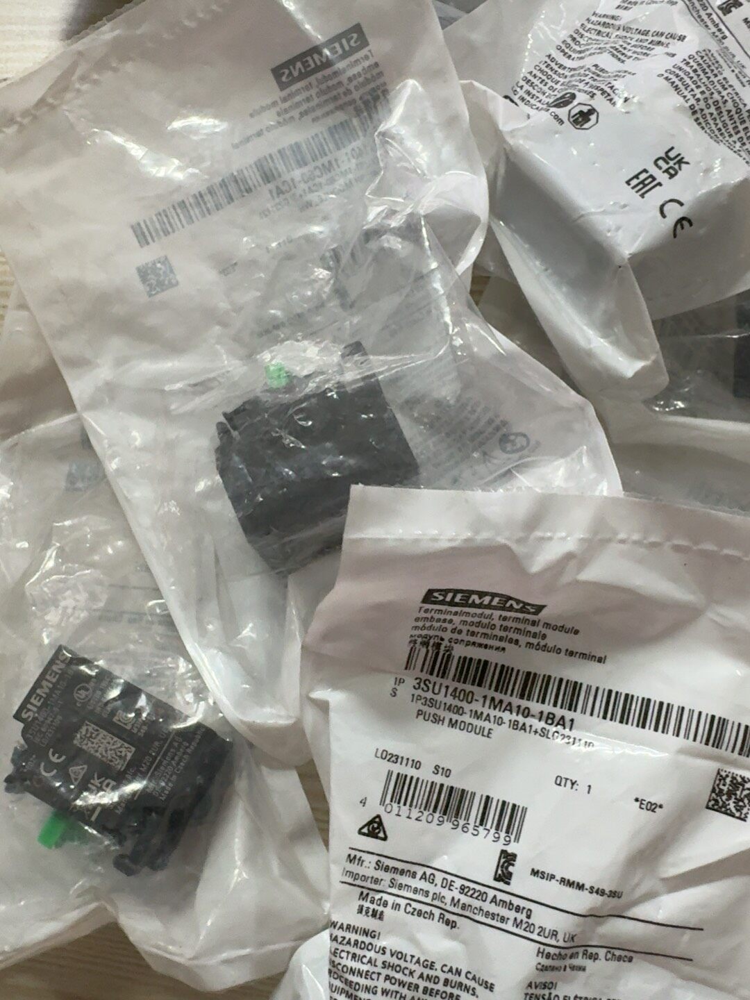 Siemens 3SU1400-1MA10-1BA1 Модуль