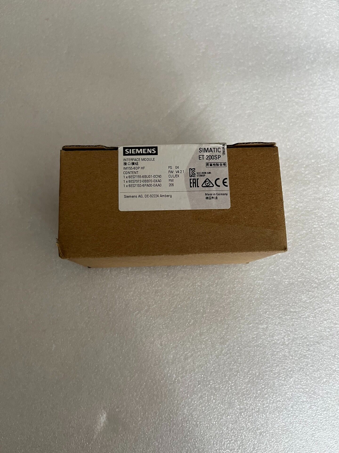 Siemens 6ES7155-6BA01-0CN0 Модуль ET-200 4