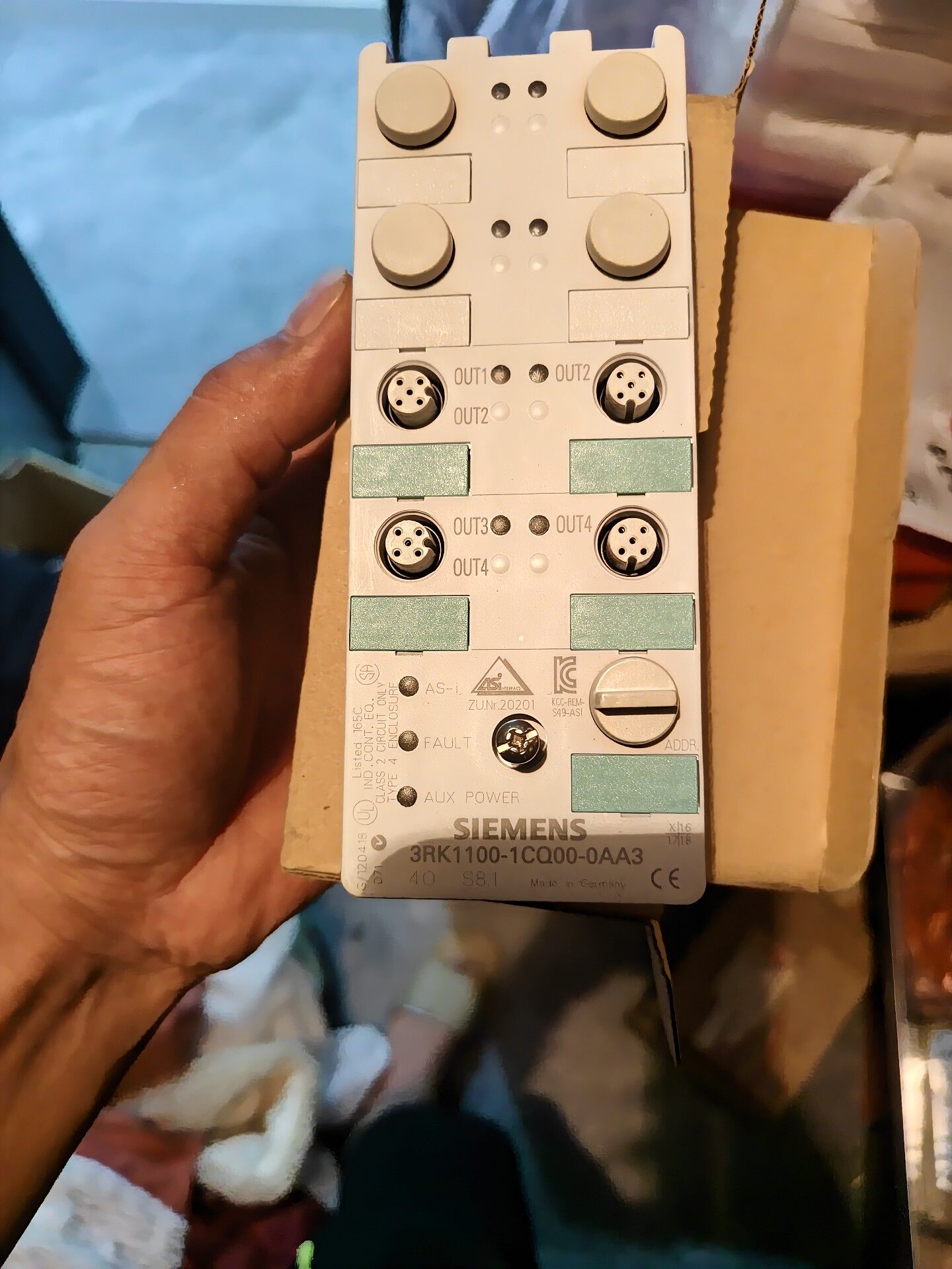 Siemens 3RK1100-1CQ00-0AA3 Модуль