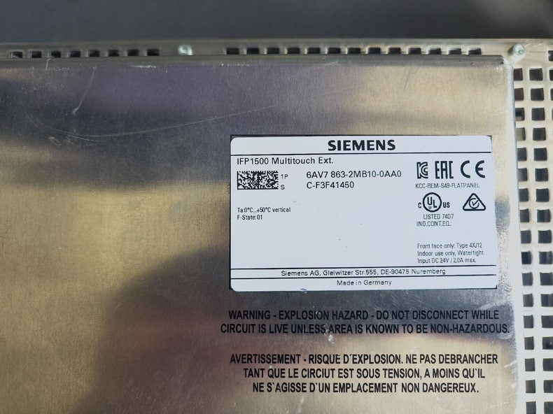 Siemens 6AV7863-2MB10-0AA0 Модуль 3