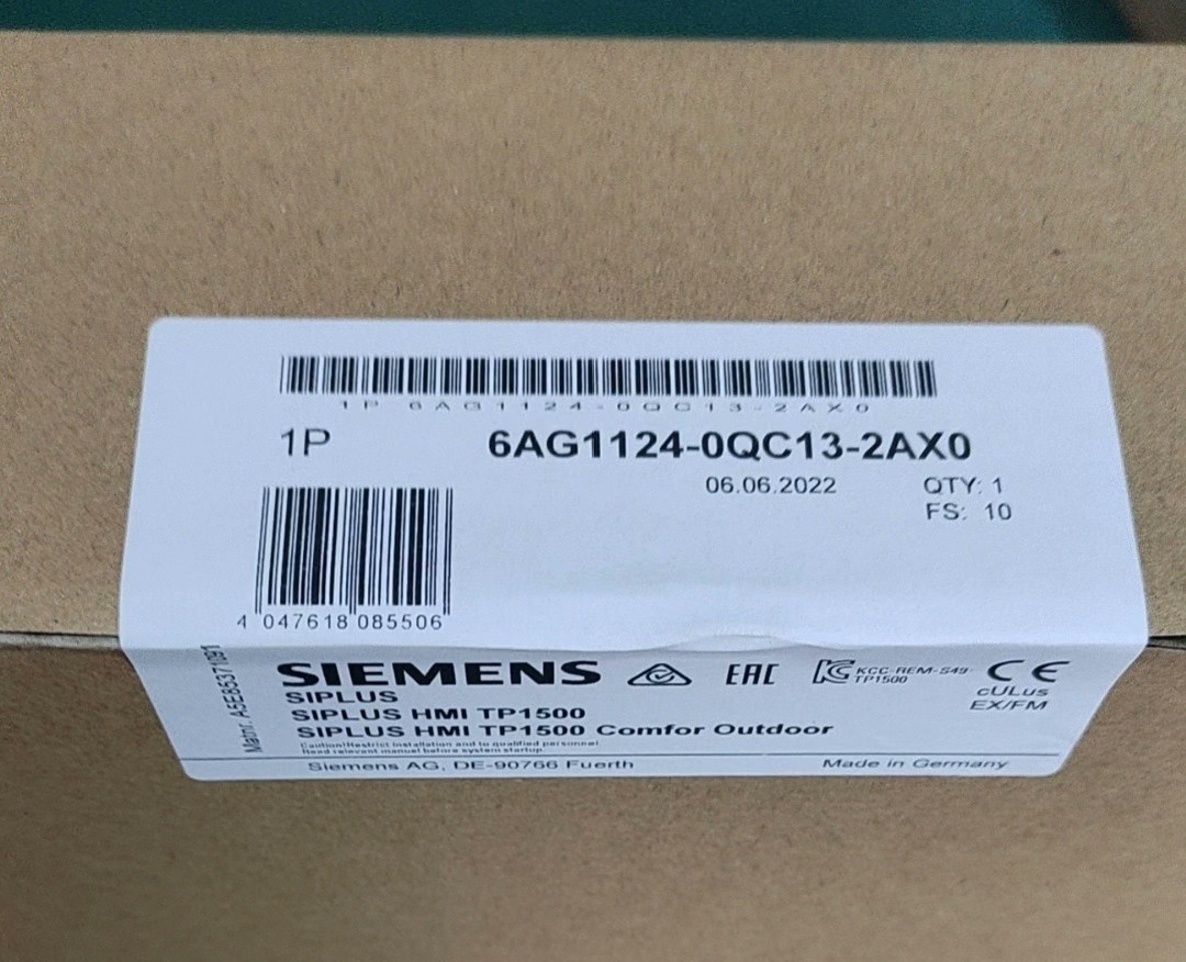 Siemens 6AG1124-0QC13-2AX0 Серия TP