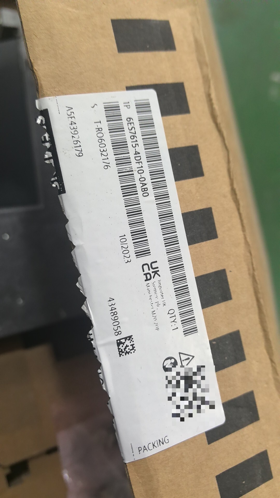 Siemens 6ES7615-4DF10-0AB0 SIMATIC S7-1500 3