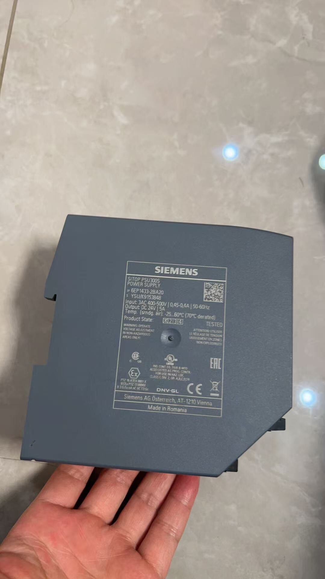 Siemens 6EP1433-2BA20 Источник питания постоянного тока 2