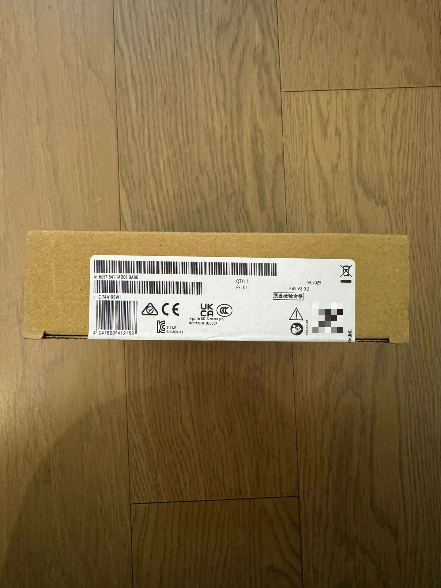Siemens 6ES7541-1AD01-0AB0 Модуль S7-1500