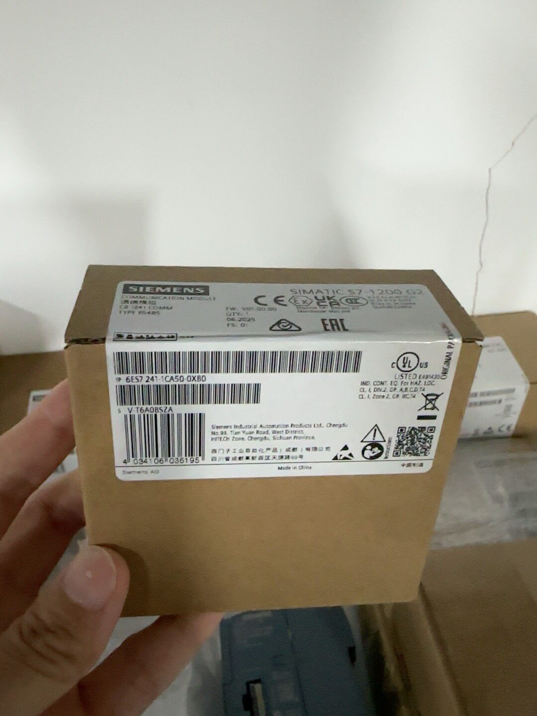 Siemens 6ES7241-1CA50-0XB0 Модуль S7-1200 3