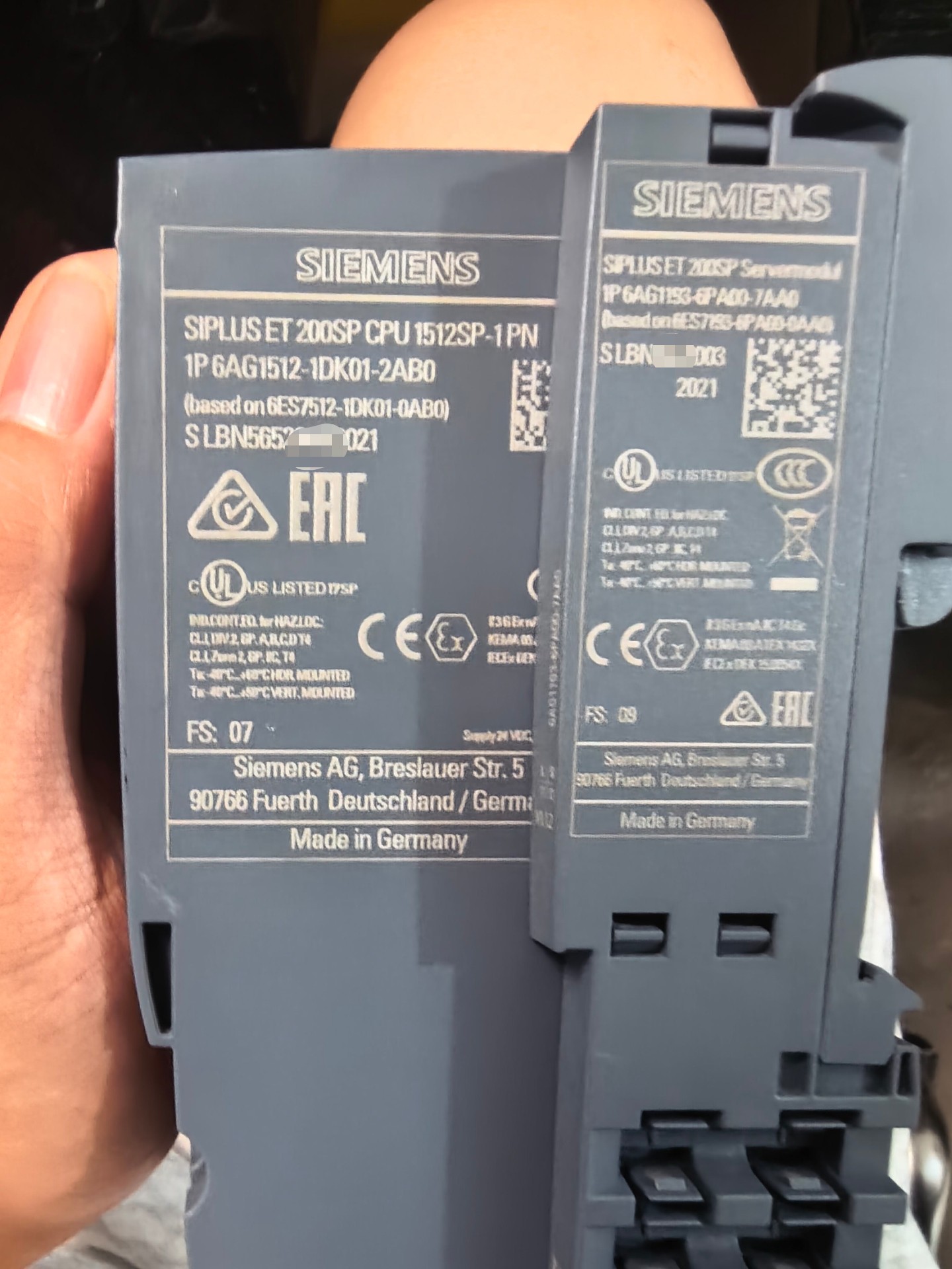Siemens 6AG1512-1DK01-2AB0 Модуль ET-200