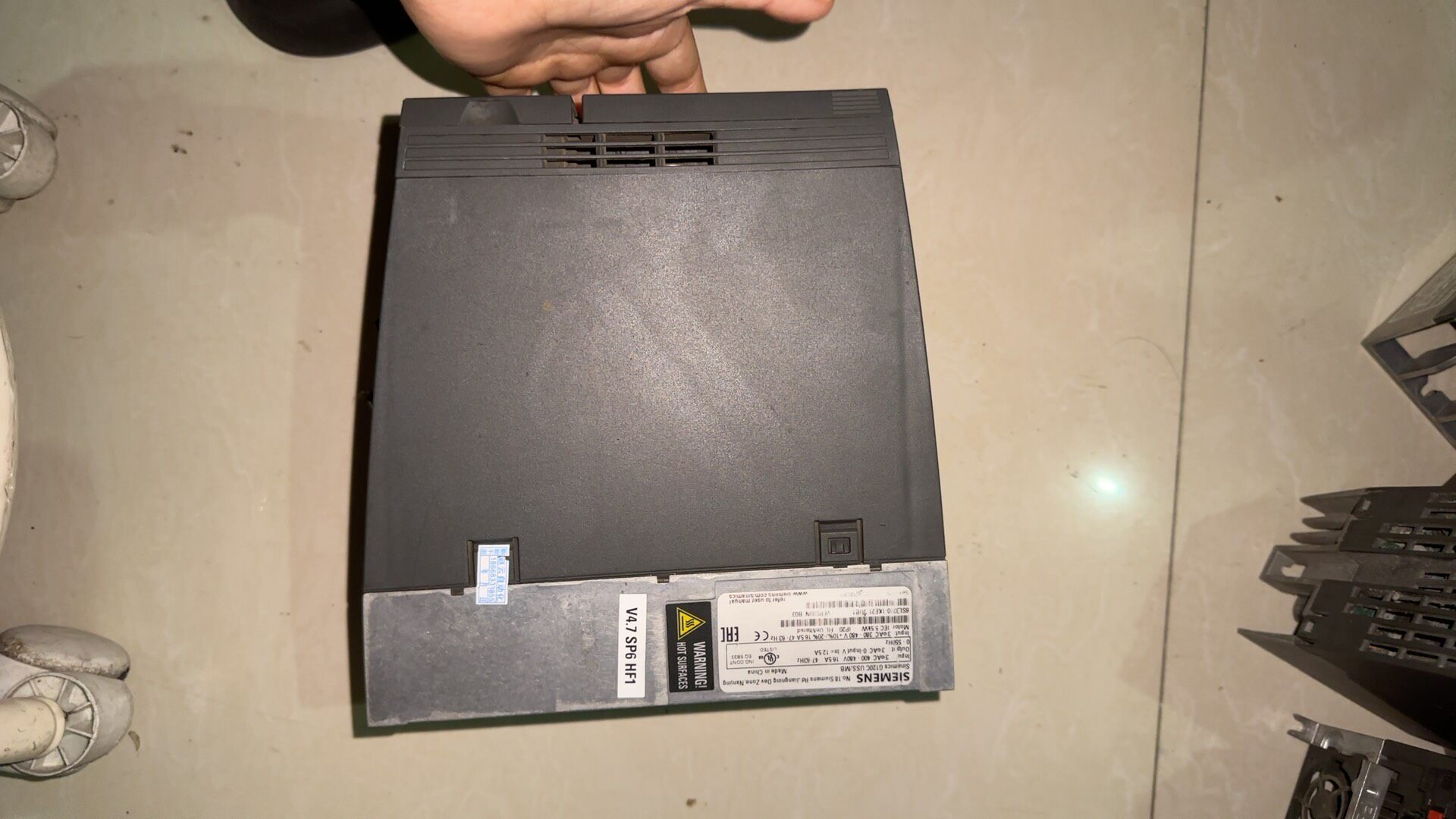 Siemens 6SL3210-1KE21-3UB1 Преобразователь частоты 2