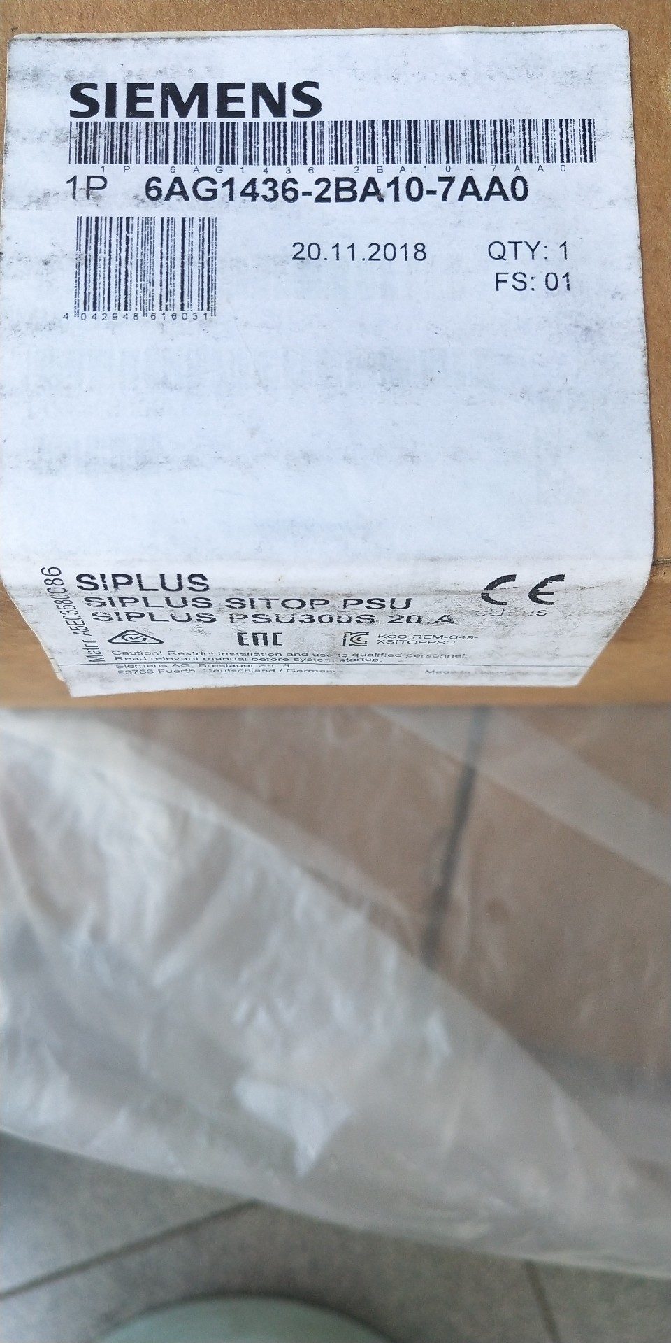 Siemens 6AG1436-2BA10-7AA0 Модуль