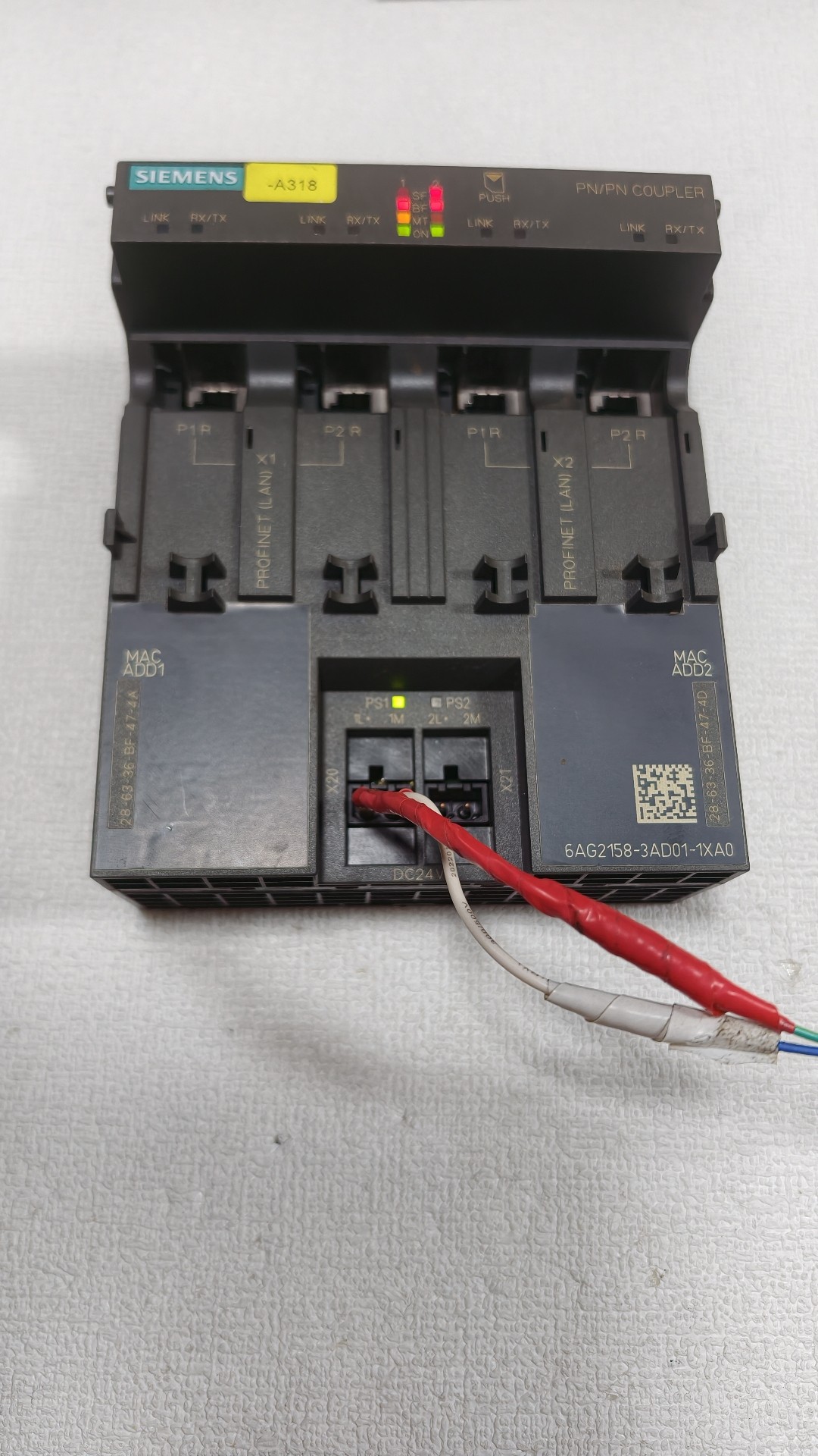 Siemens 6AG2158-3AD01-1XA0 Модуль 2