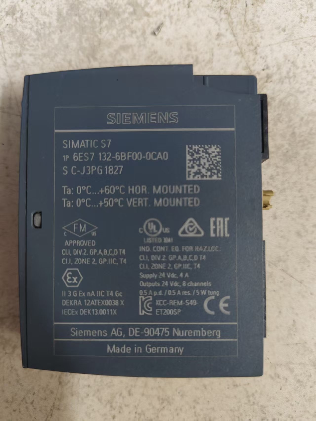 Siemens 6ES7132-6BF00-0CA0 Модуль ET-200 4