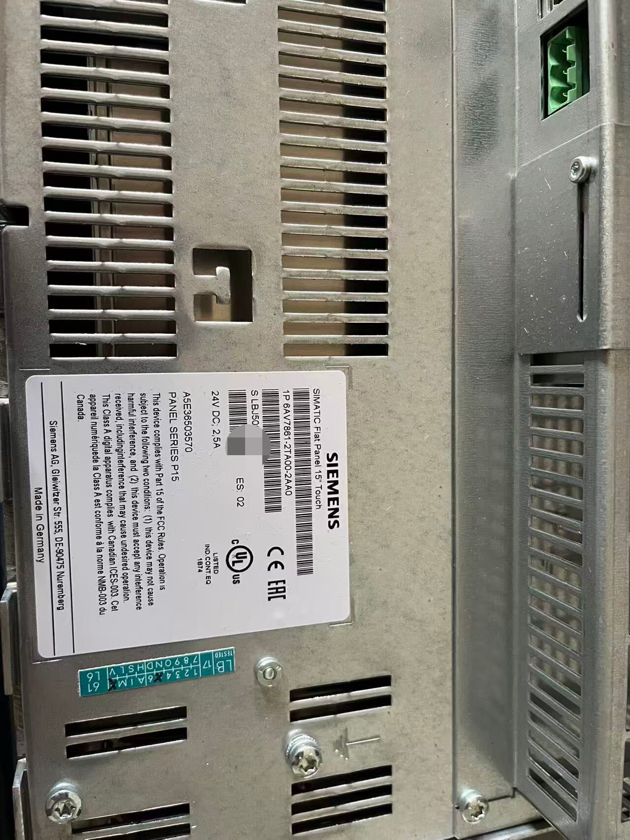 Siemens 6AV7861-2TA00-2AA0 Модуль