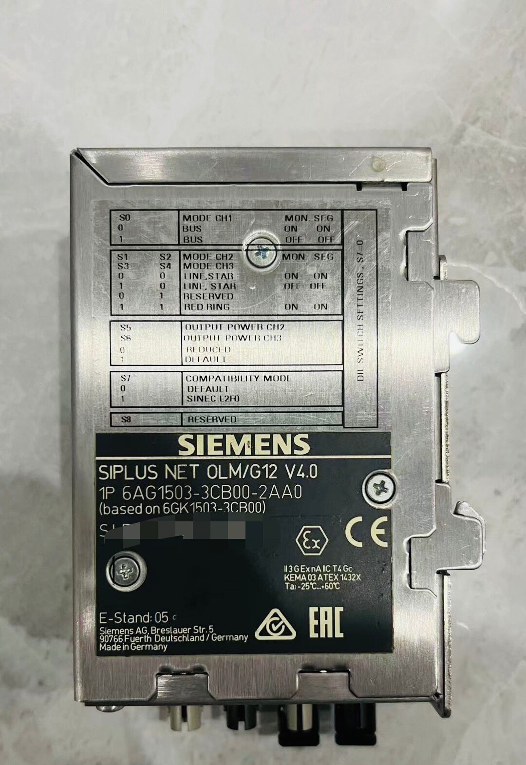 Siemens 6AG1503-3CB00-2AA0 Модуль
