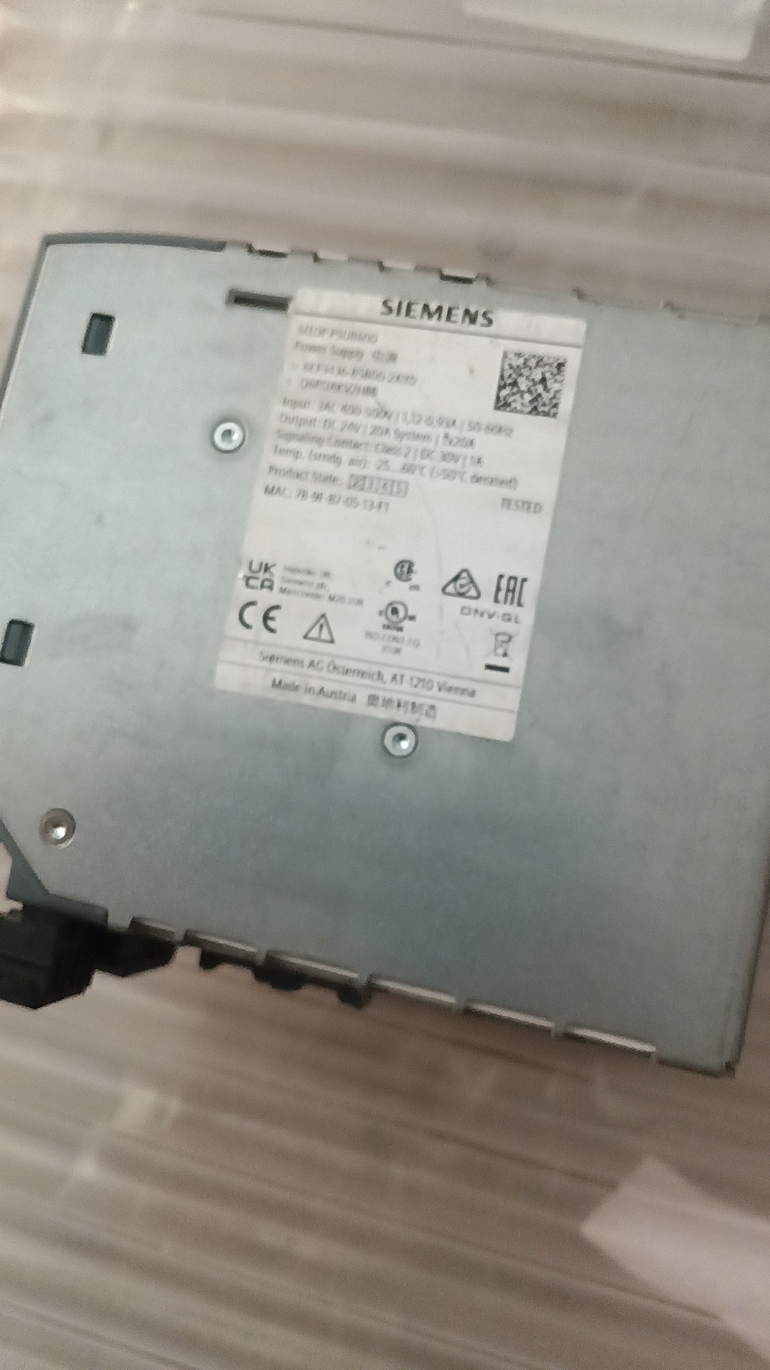 Siemens 6EP3436-8SB00-2AY0 Источник питания постоянного тока 2