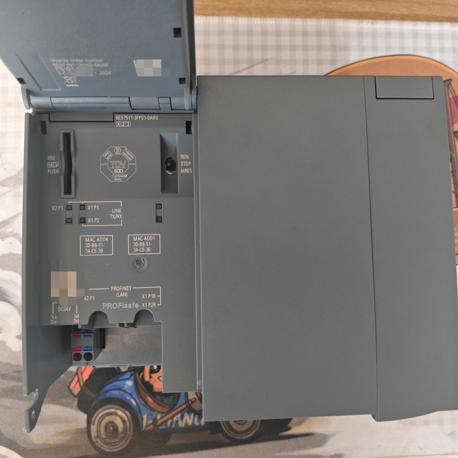 Siemens 6ES7517-3FP01-0AB0 SIMATIC S7-1500 3