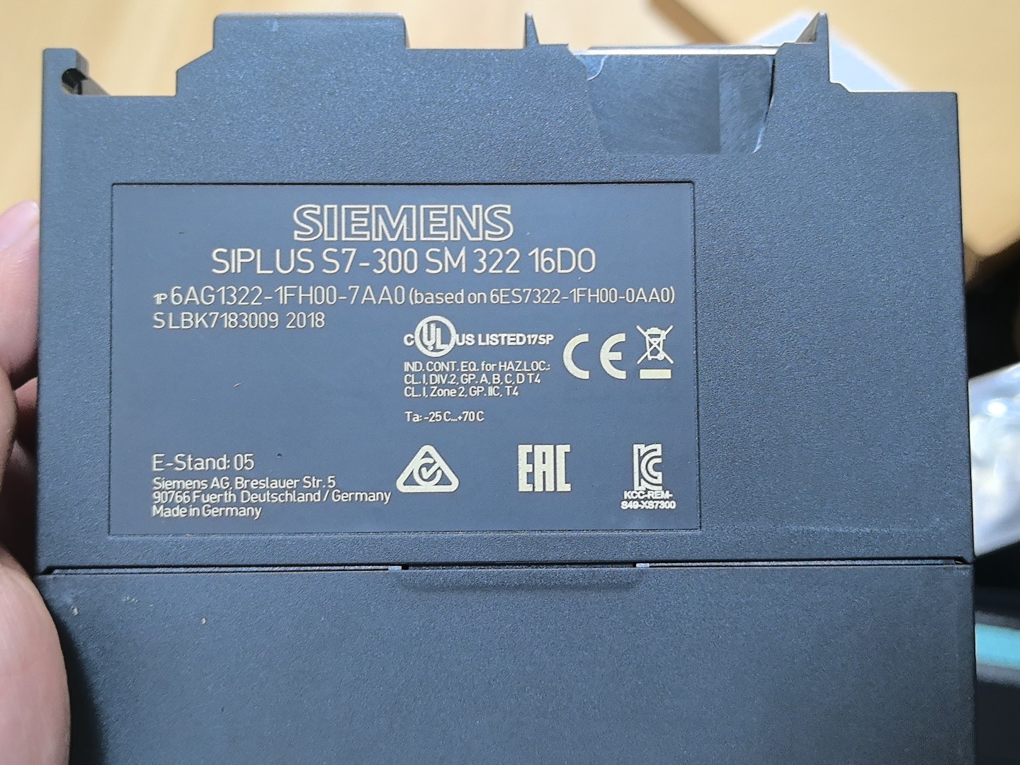Siemens 6AG1322-1FH00-7AA0 Модуль S7-300