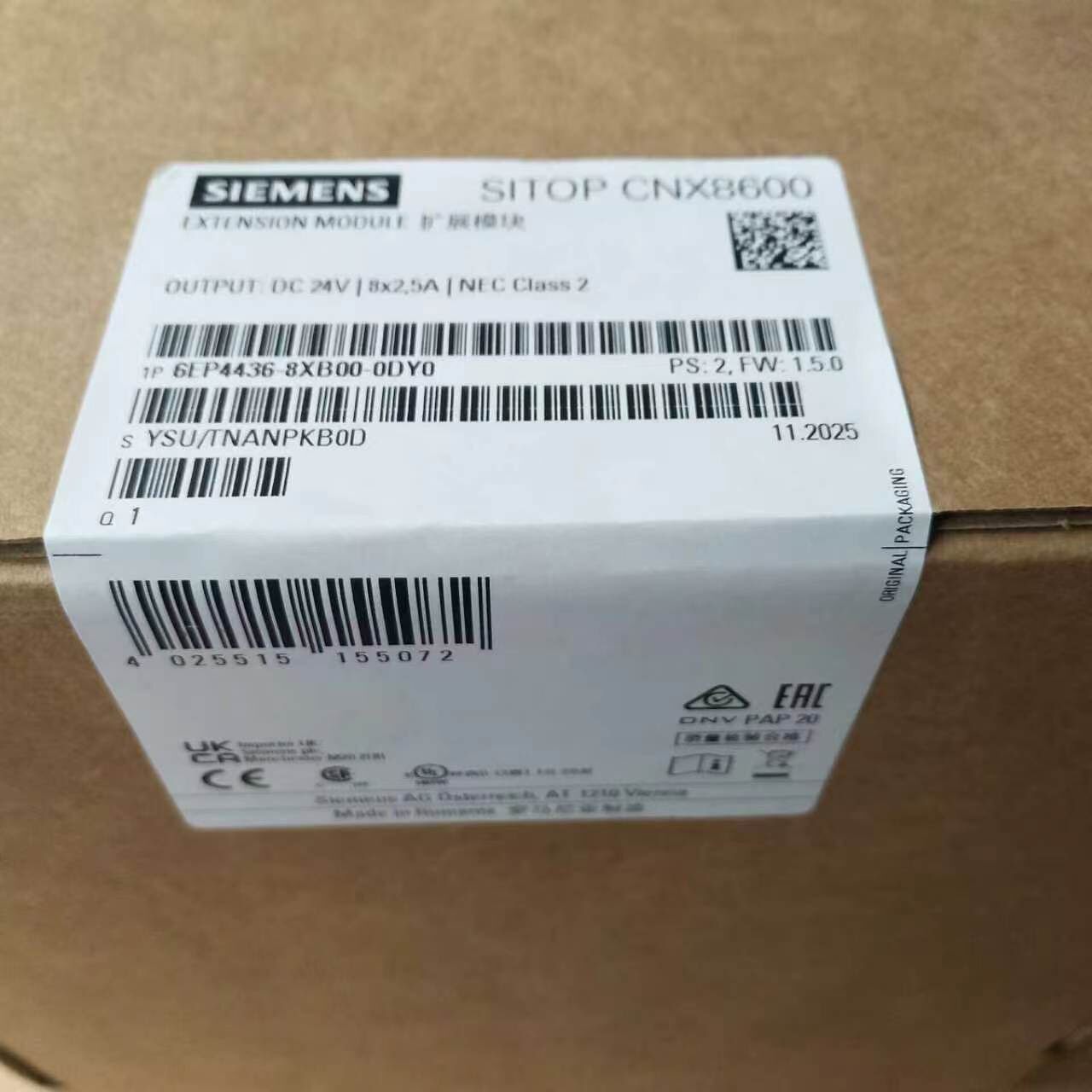 Siemens 6EP4436-8XB00-0DY0 Модуль