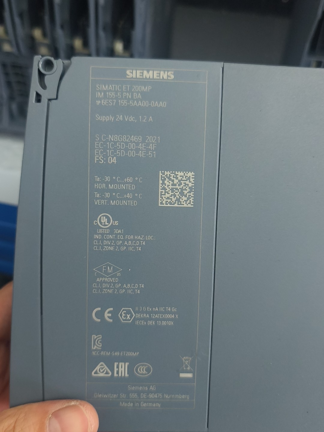 Siemens 6ES7155-5AA00-0AA0 Модуль ET-200
