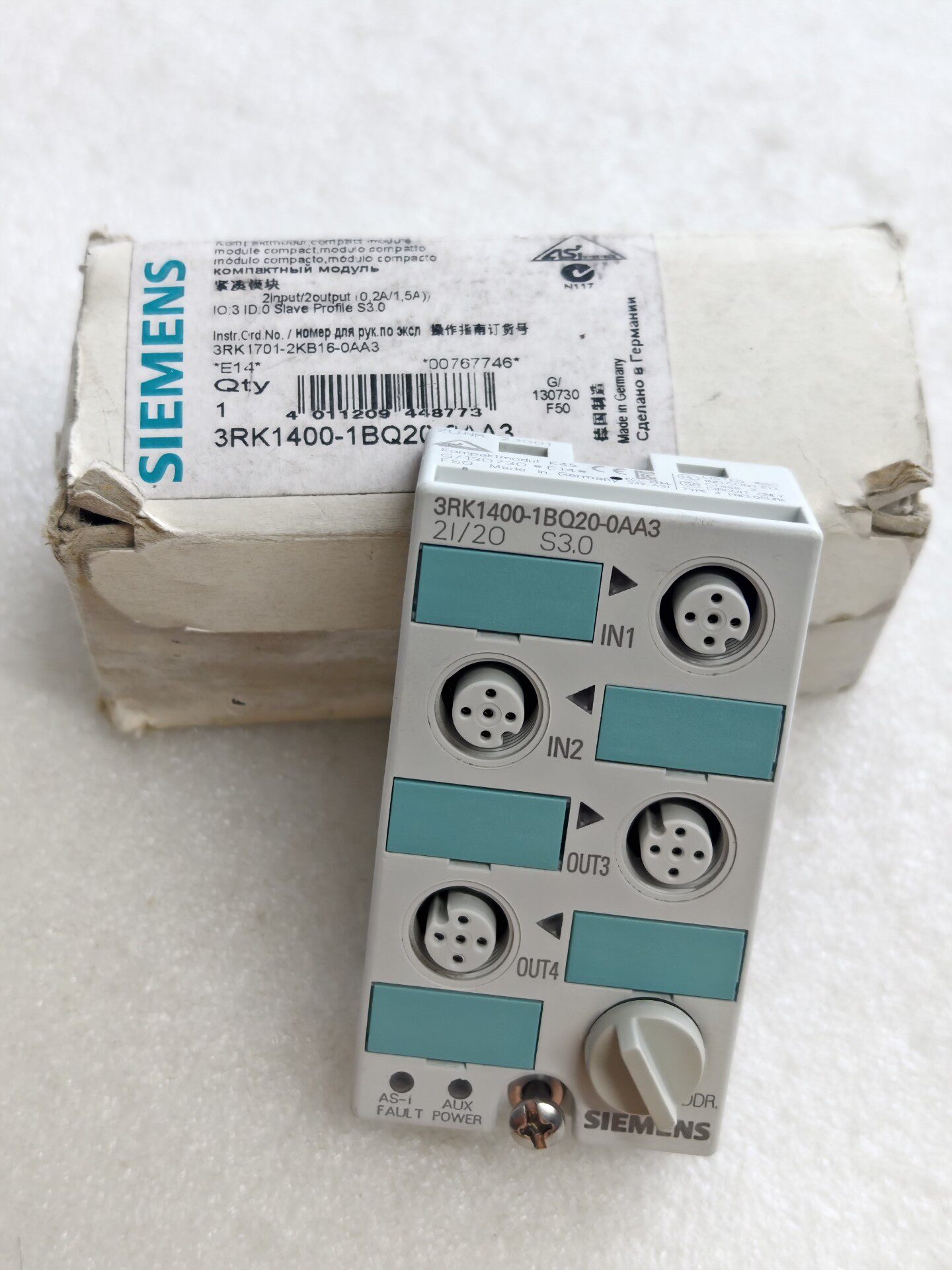 Siemens 3RK1400-1BQ20-0AA3 Модуль 2